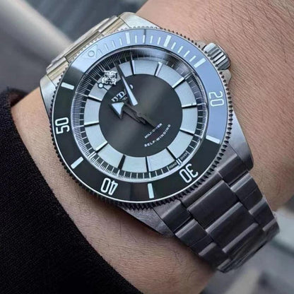 IX&DAO IPOSE Timeless Mili-Diver Titanium (Mechanical) - RUBASO