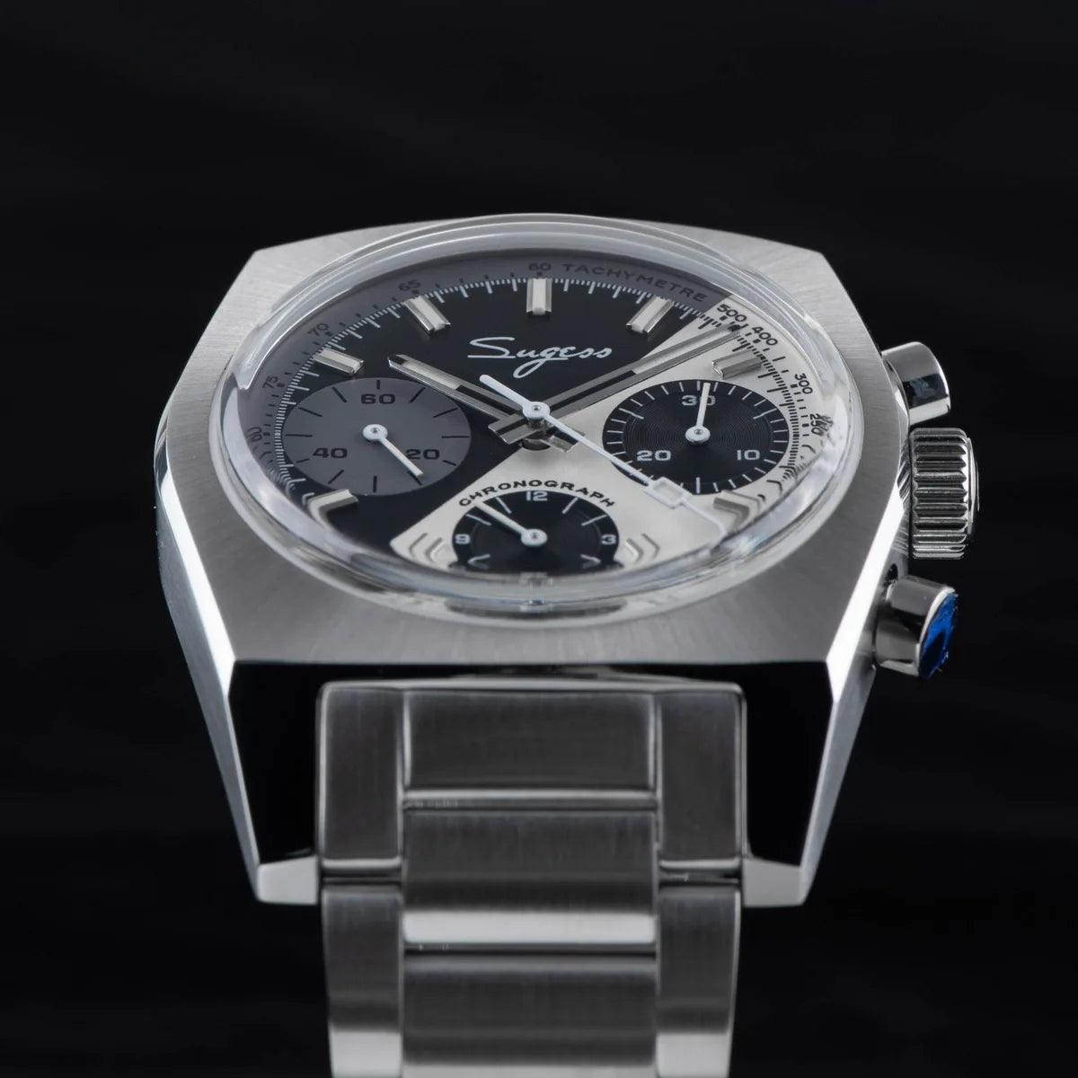 Sugess Original Chronograph Series Swanneck S419 (Mechanical) - RUBASO