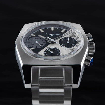 Sugess Original Chronograph Series Swanneck S419 (Mechanical) - RUBASO