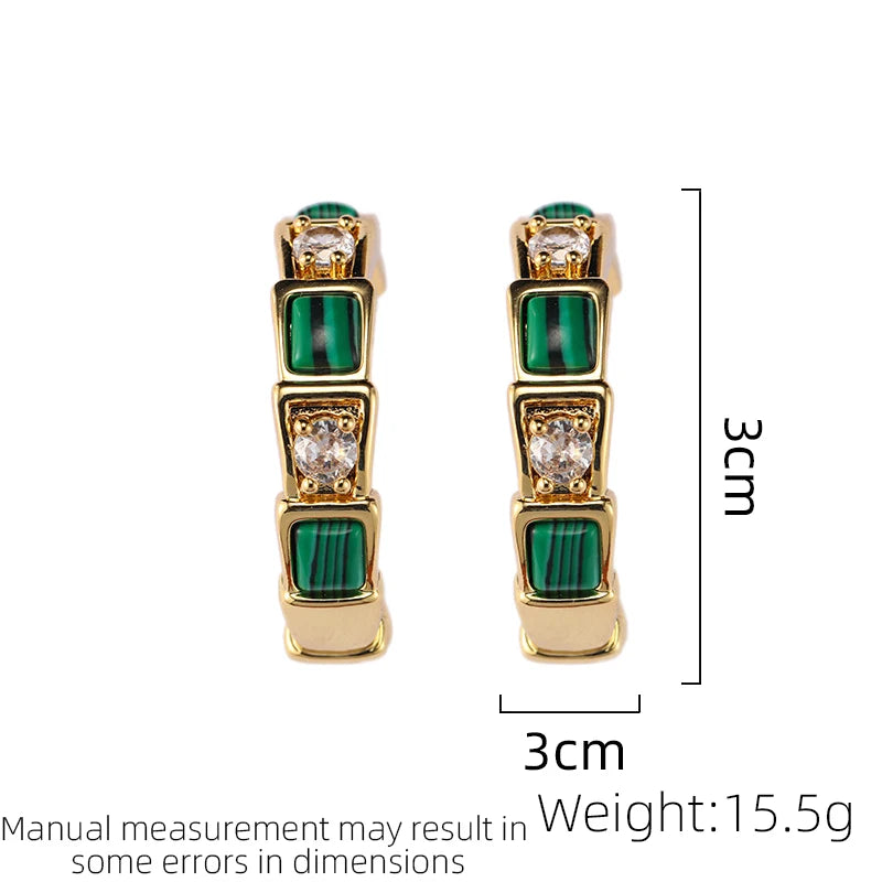 SUYU Spring and Autumn Women's Luxury Retro Fashion Exquisite Earrings 2024 New Trendy and Grand Earrings Festival Gift