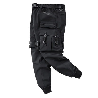 Urban Explorer LAB.07 Black Cargo Pants for Men