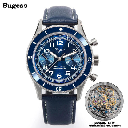 Sugess S423 Chronograph (Mechanical) - RUBASO