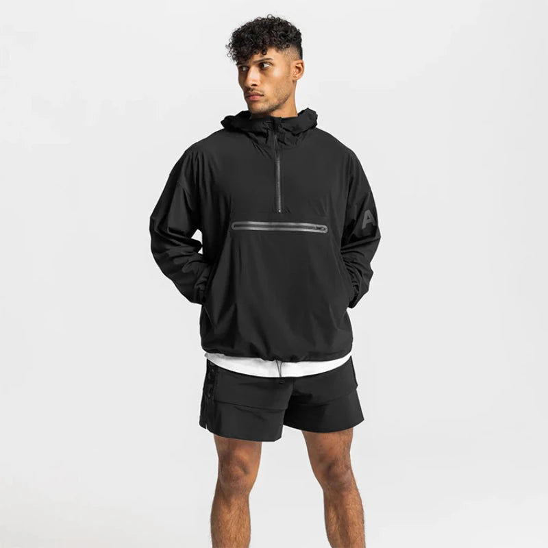 Running Workout Hoodie Four Seasons Gym Sport