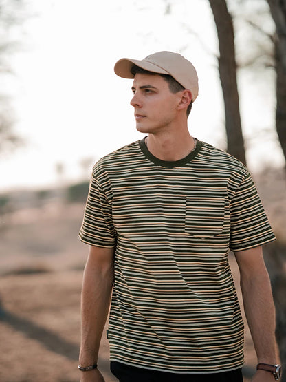 2024 Summer New Oversize Striped T-Shirts for Men