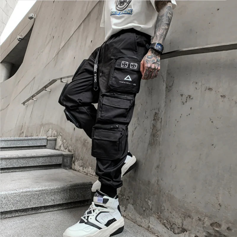 Original Design High Street Techwear Tactical Multi-Pocket Cargo Pants