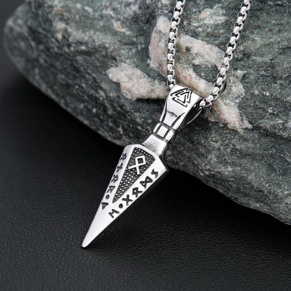 NORTHMAN Nordic Viking Arrow Pendant Necklaces - RUBASO