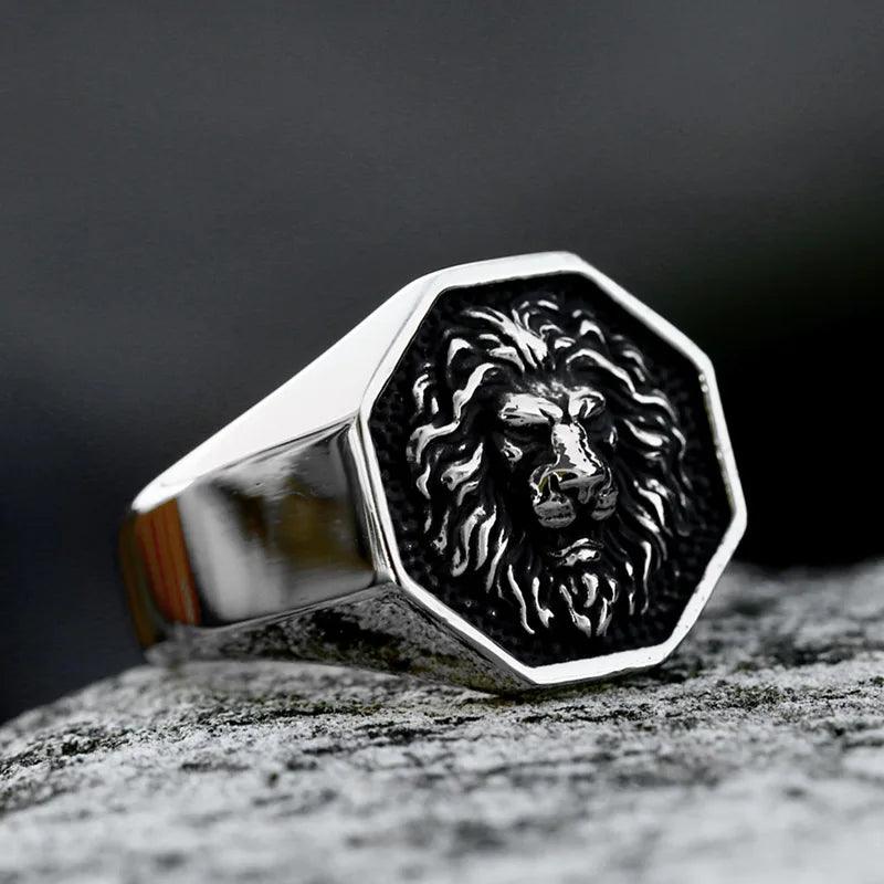 BEIER Men's Vintage Animal Pattern Ring - Model BR8-1191 - RUBASO