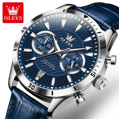 OLEVS Quartz Wristwatch Model 2921 Chronograph