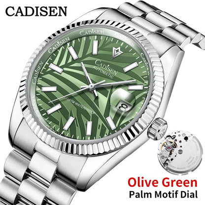 CADISEN Palm Leaf Olive Green C8198 (Automatic) - RUBASO