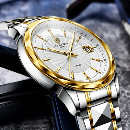 LIGE LG6802 Mechanical Watch | Luxury Meets Functionality (Mechanical)