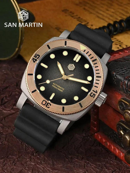 San Martin Grade 2 Titanium Men Diver SN0125-T (Automatic) - RUBASO