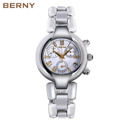 BERNY Auto Date Chronograph Waterproof Design (Quartz)