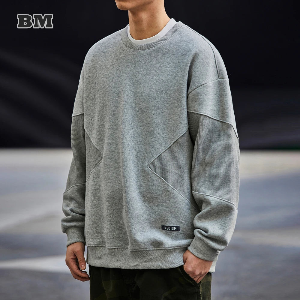 Spring Autumn Men's Wear Minimalist Casual Hoodie