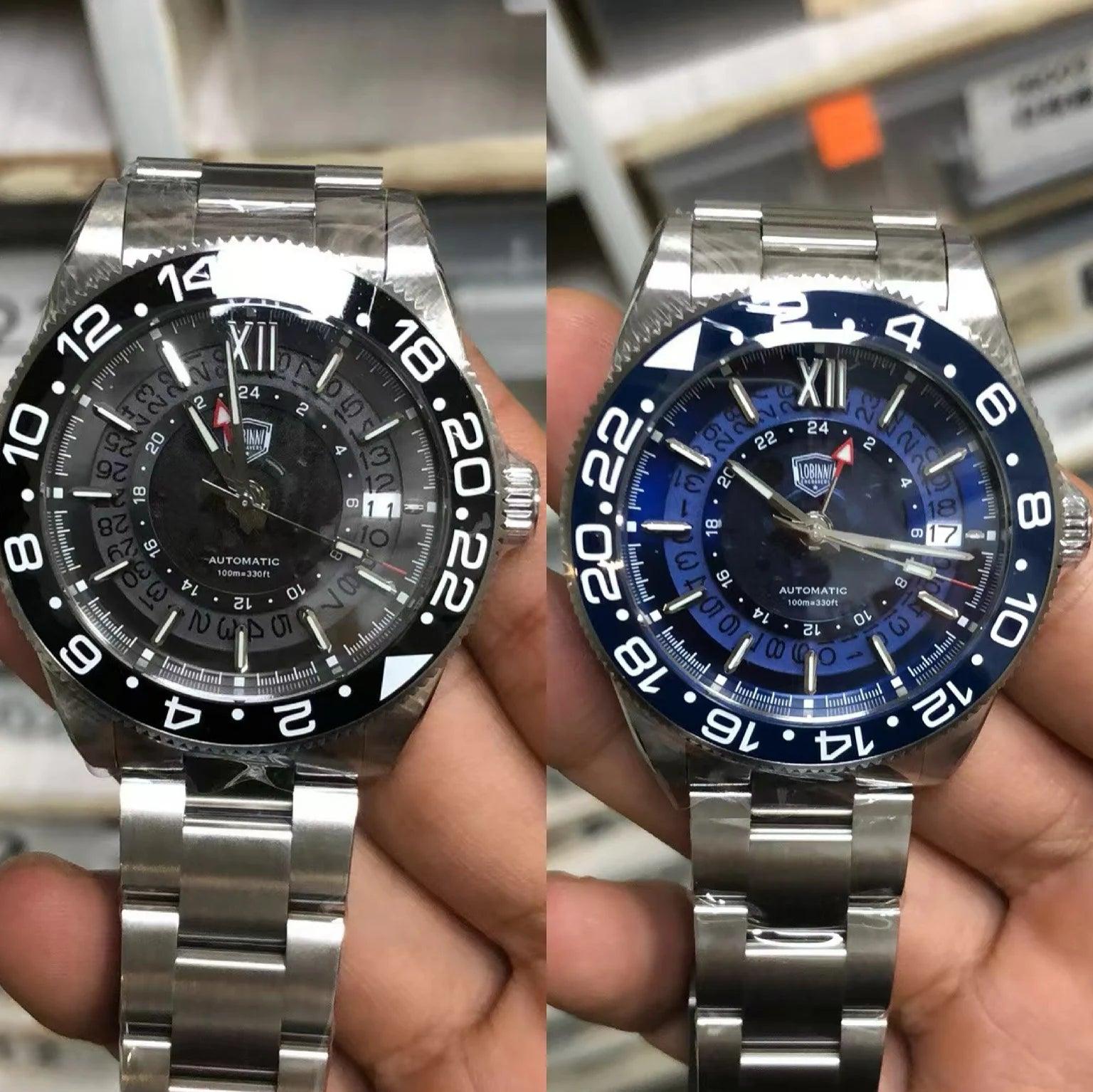 Lobinni Ambassador GMT 19023 (Mechanical) - RUBASO