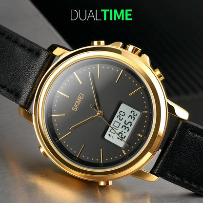 SKMEI Casual Dual Time 1652 (Digital-Quartz) - RUBASO