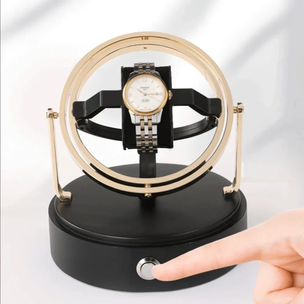 ABDO Automatic Watch Winder Wood with Zero Magnetism