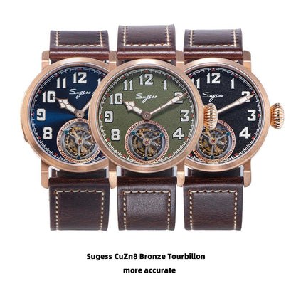 Sugess Tourbillon Bronze (Mechanical) - RUBASO