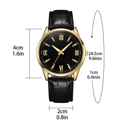 MOONBIFFY Luxury Minimalist Watch for Men Ultra Thin Business (Quartz)