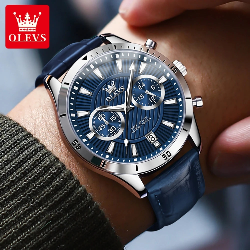 OLEVS Quartz Wristwatch Model 2921 Chronograph