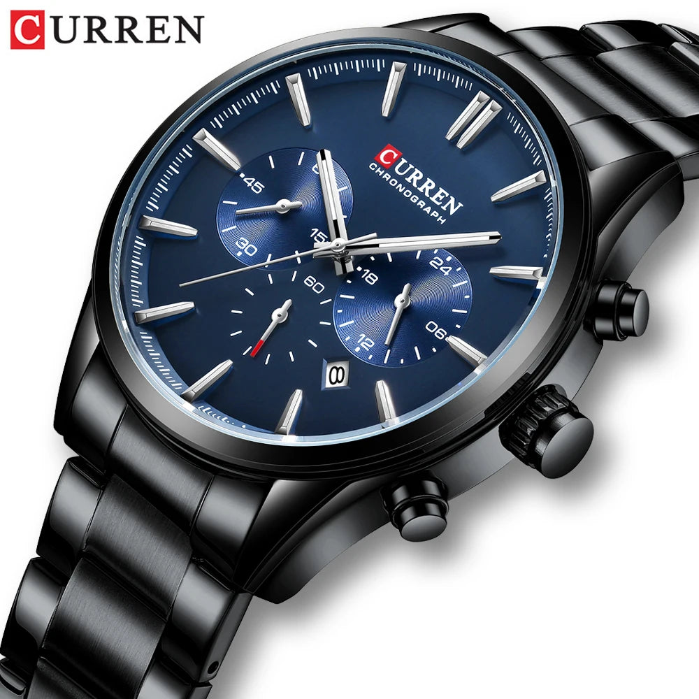 CURREN 8446 Sports Casual Chronograph (Quartz)