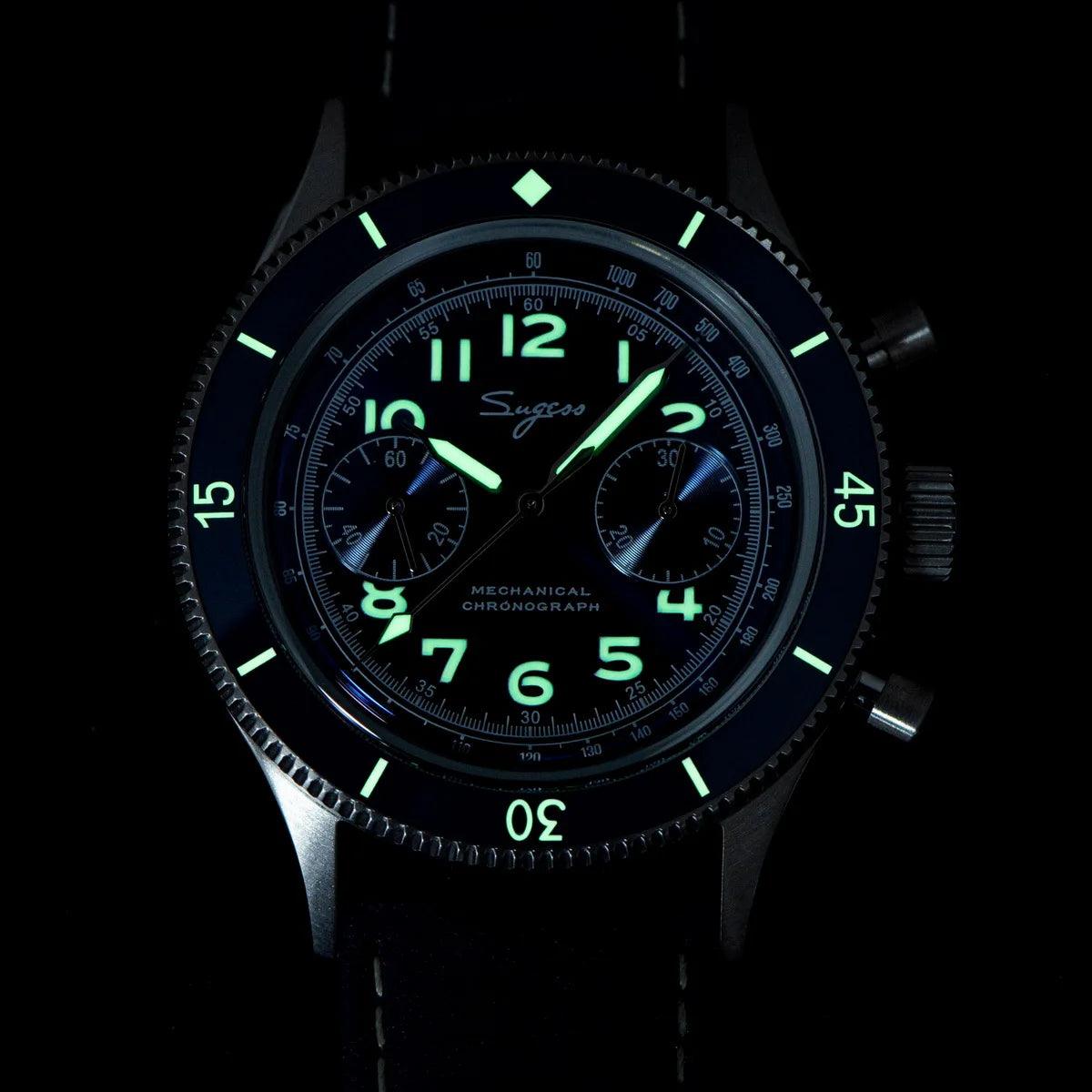 Sugess S423 Chronograph (Mechanical) - RUBASO