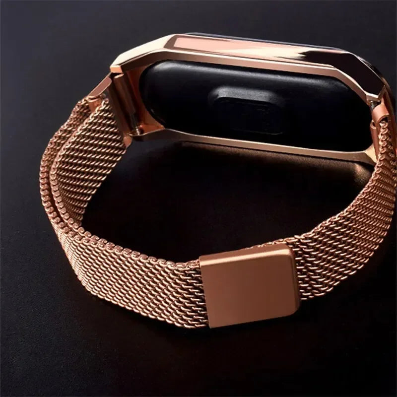 2024 New LED Women Magnetic Watchband Waterproof Touch Digital