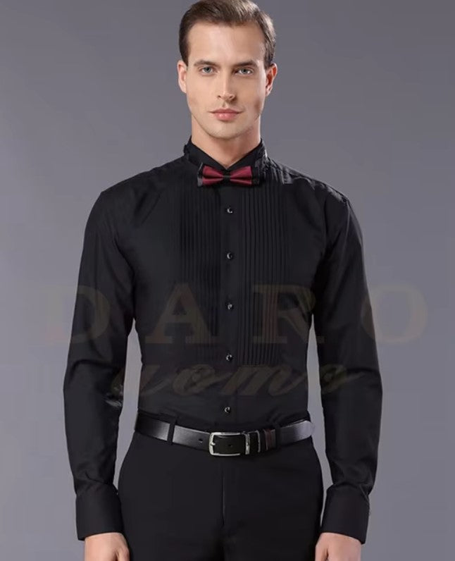 The Black Rose Dorian Gambino Collar Shirt (Limited Stock)