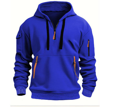 Cotton Pullover Hoodie – Loose Fit for Comfort