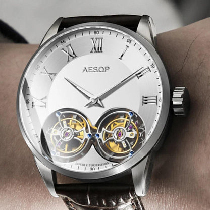 Aesop Double Tourbillon Limited Edition Skeleton (Mechanical) - RUBASO