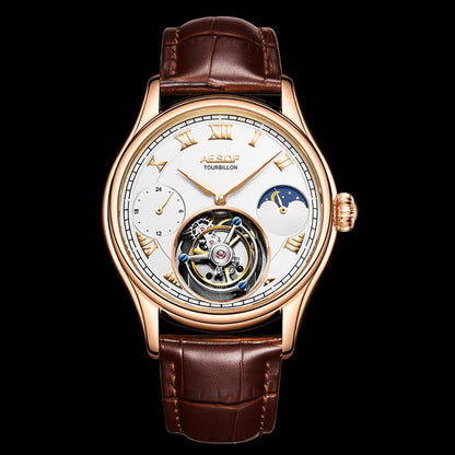 Aesop Original Limited Edition Flying Tourbillon Skeleton 7020 (Mechanical) - RUBASO