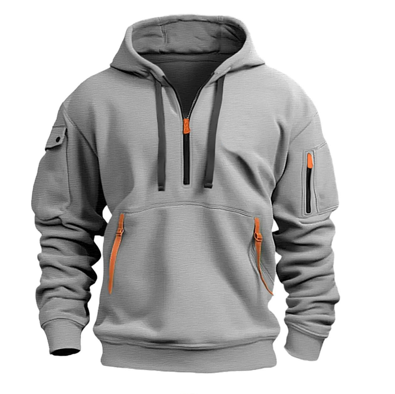 Cotton Pullover Hoodie – Loose Fit for Comfort