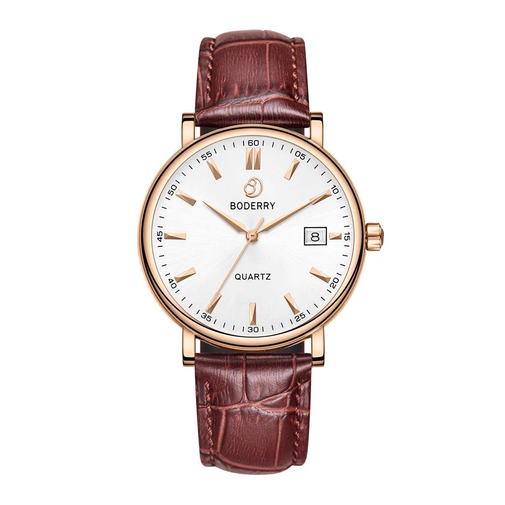 BODERRY Luxury Swiss Made Quartz Dress BDQ001 (Quartz) - RUBASO