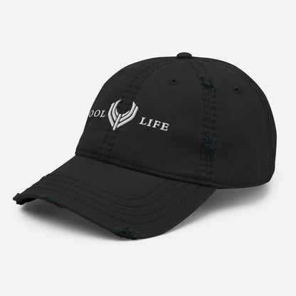 Distressed Dad Hat Cool Life - rubaso.