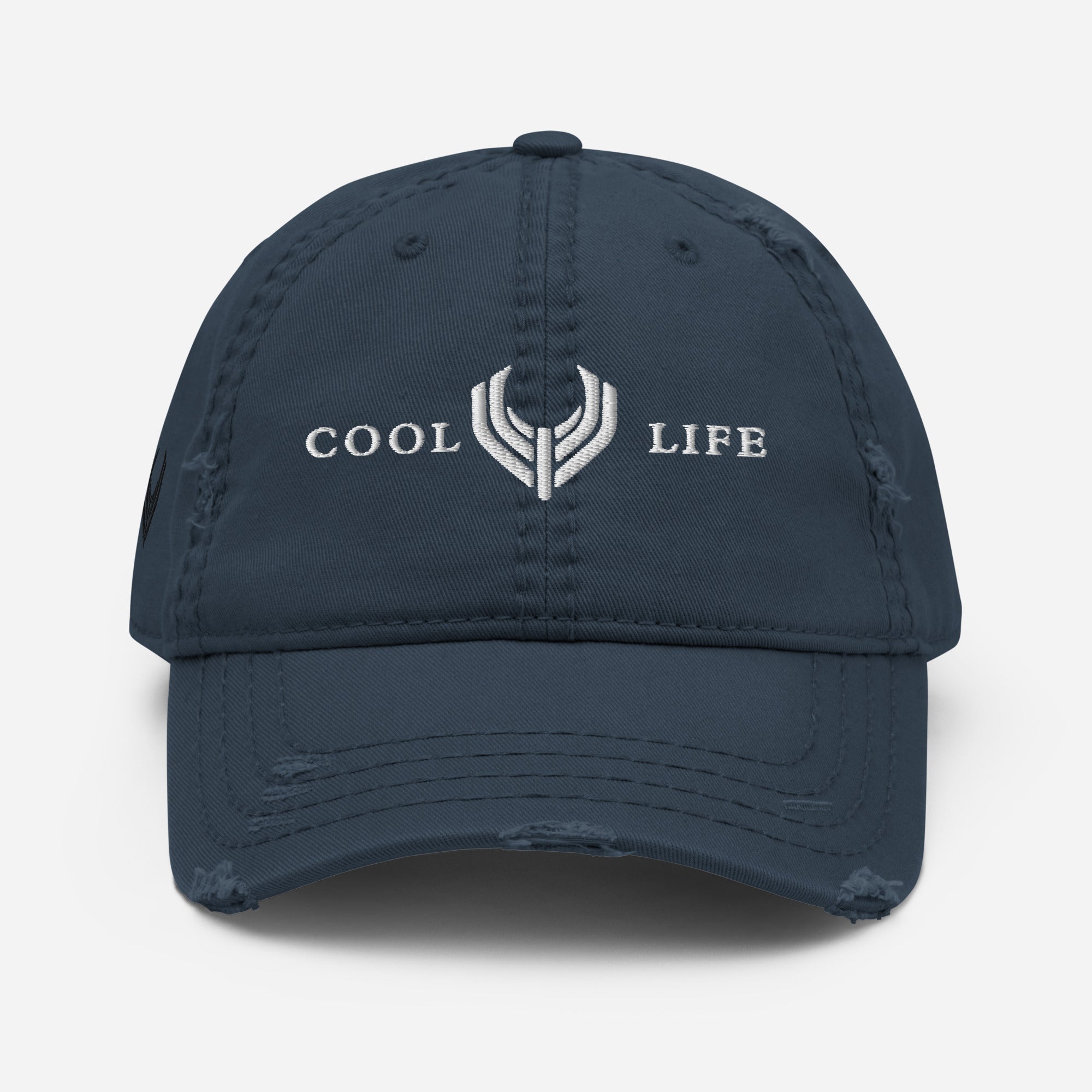 Distressed Dad Hat Cool Life - rubaso.