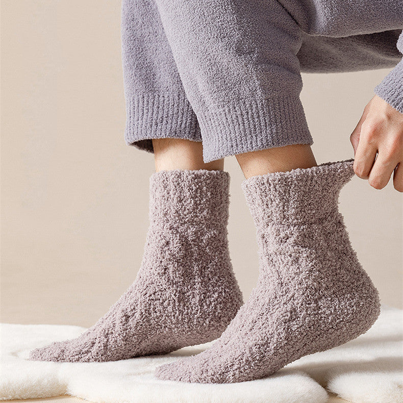 Thickened Winter Floor Socks for Home Comfort