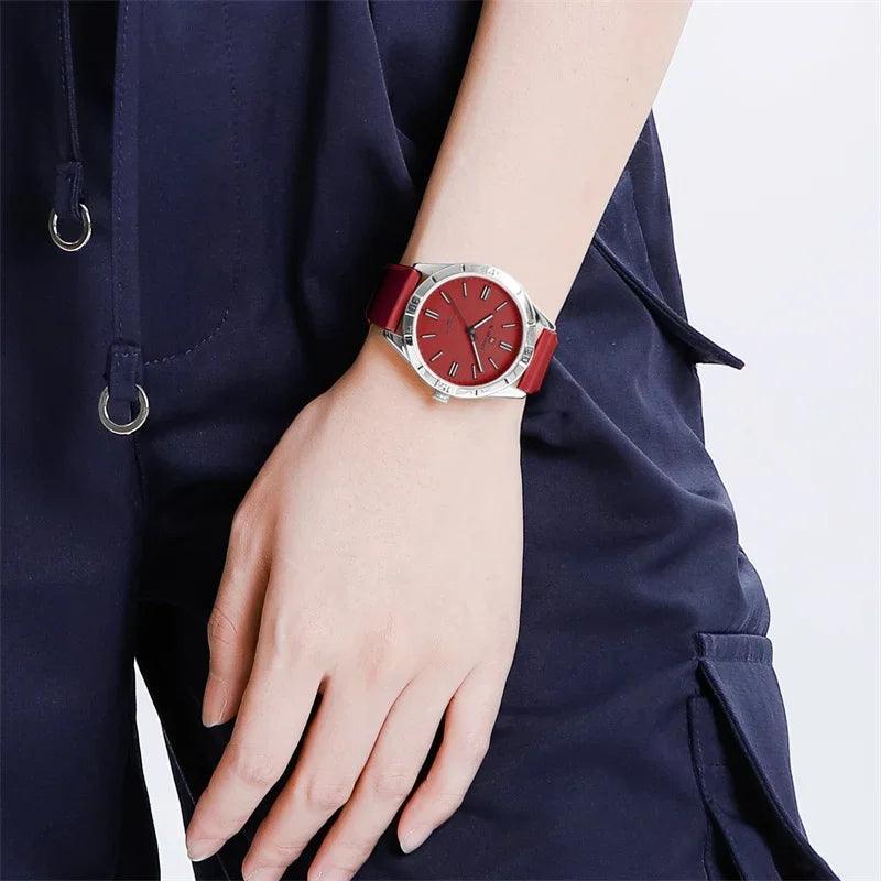 NAVIFORCE Women Wristwatches Silicone Strap Female Fashion Simple Quartz Watch High Quality Ladies Waterproof Clock Montre Femme - RUBASO