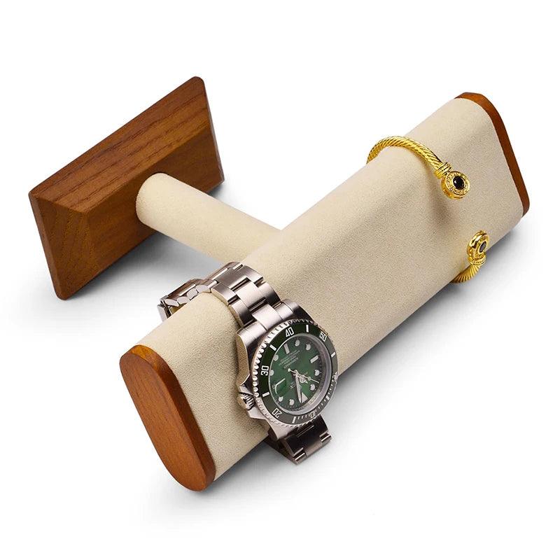 Oirlv Solid Wood T-Bar Watch Display Stand - RUBASO