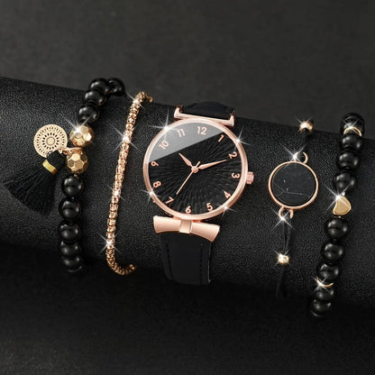 RUNERR Caxo Lena Watch & Jewelry Set Gift - RUBASO