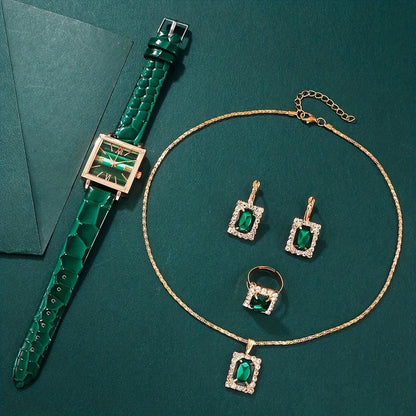 RUNERR Vintage Watch & Jewelry Set Gift - RUBASO