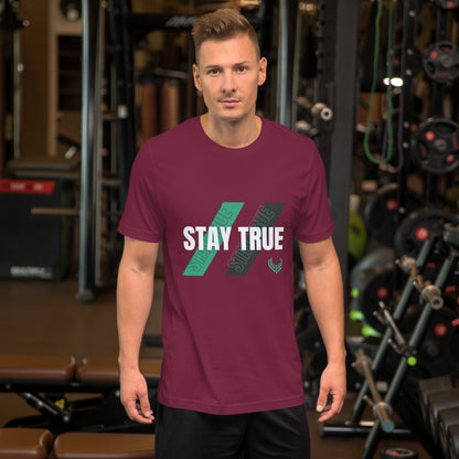 RUBASO - Stay True Unisex T-Shirt Cotton