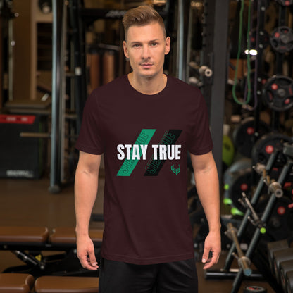 RUBASO - Stay True Unisex T-Shirt Cotton