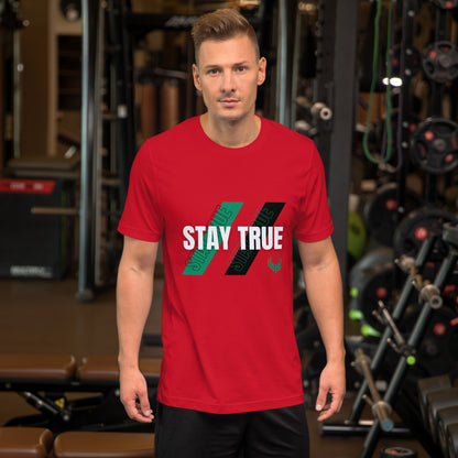 RUBASO - Stay True Unisex T-Shirt Cotton