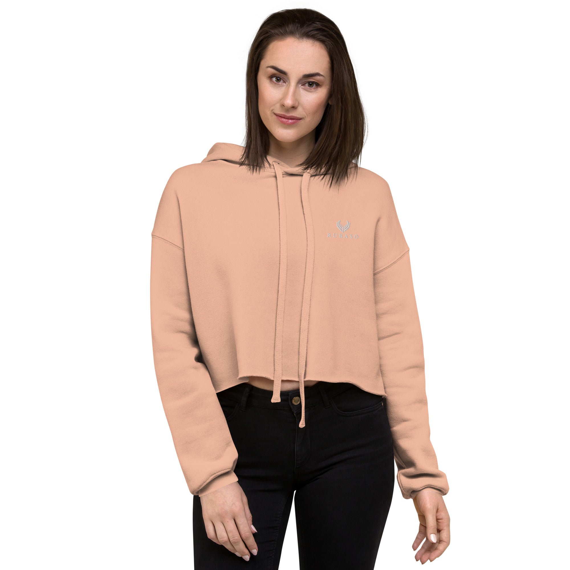 RUBASO WOMEN Crop Hoodie Comfortable