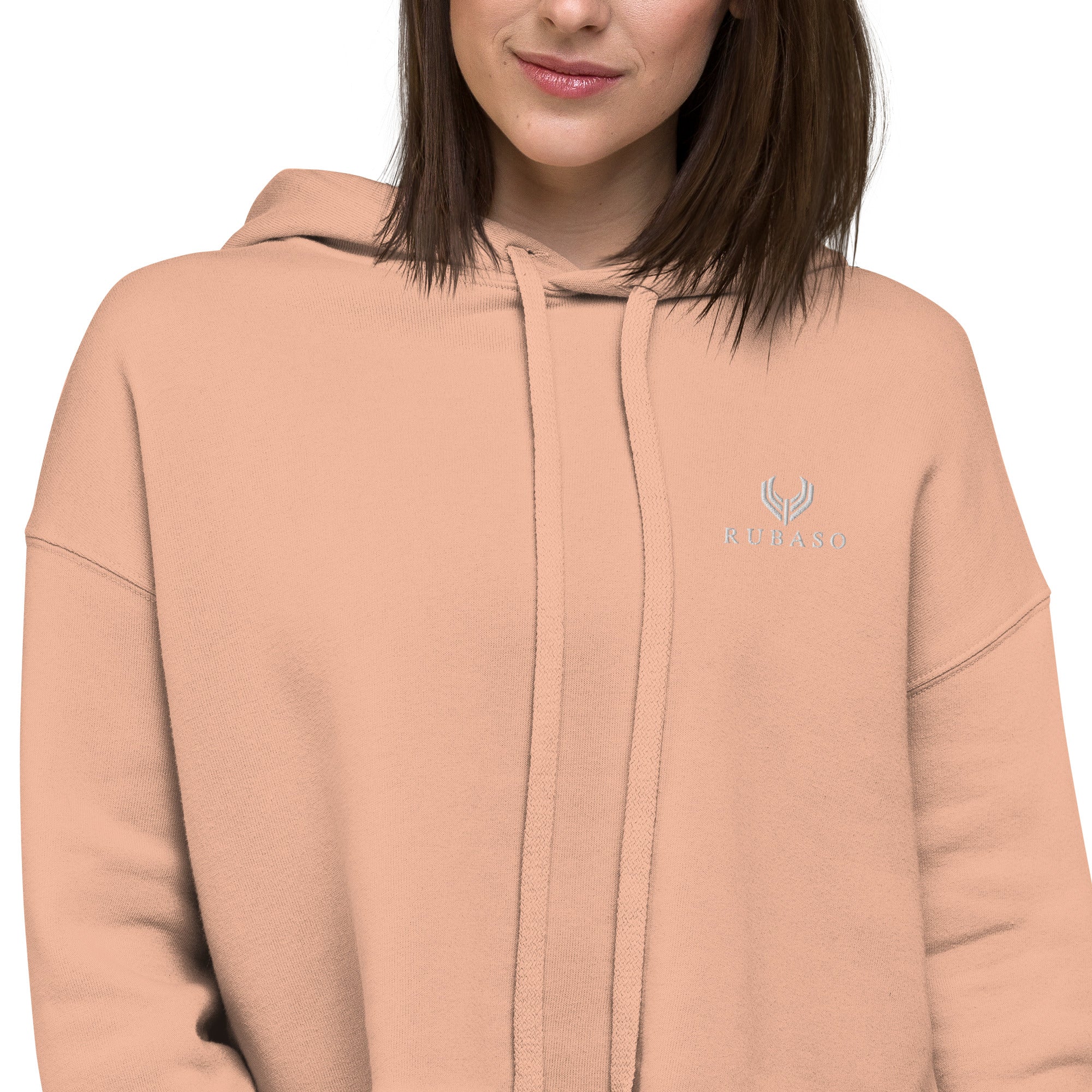 RUBASO WOMEN Crop Hoodie Comfortable