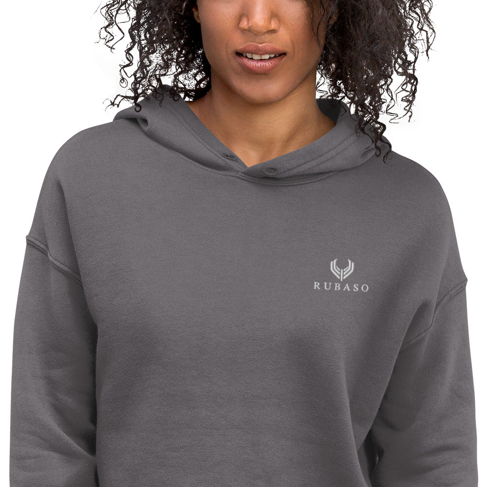 RUBASO WOMEN Crop Hoodie Comfortable